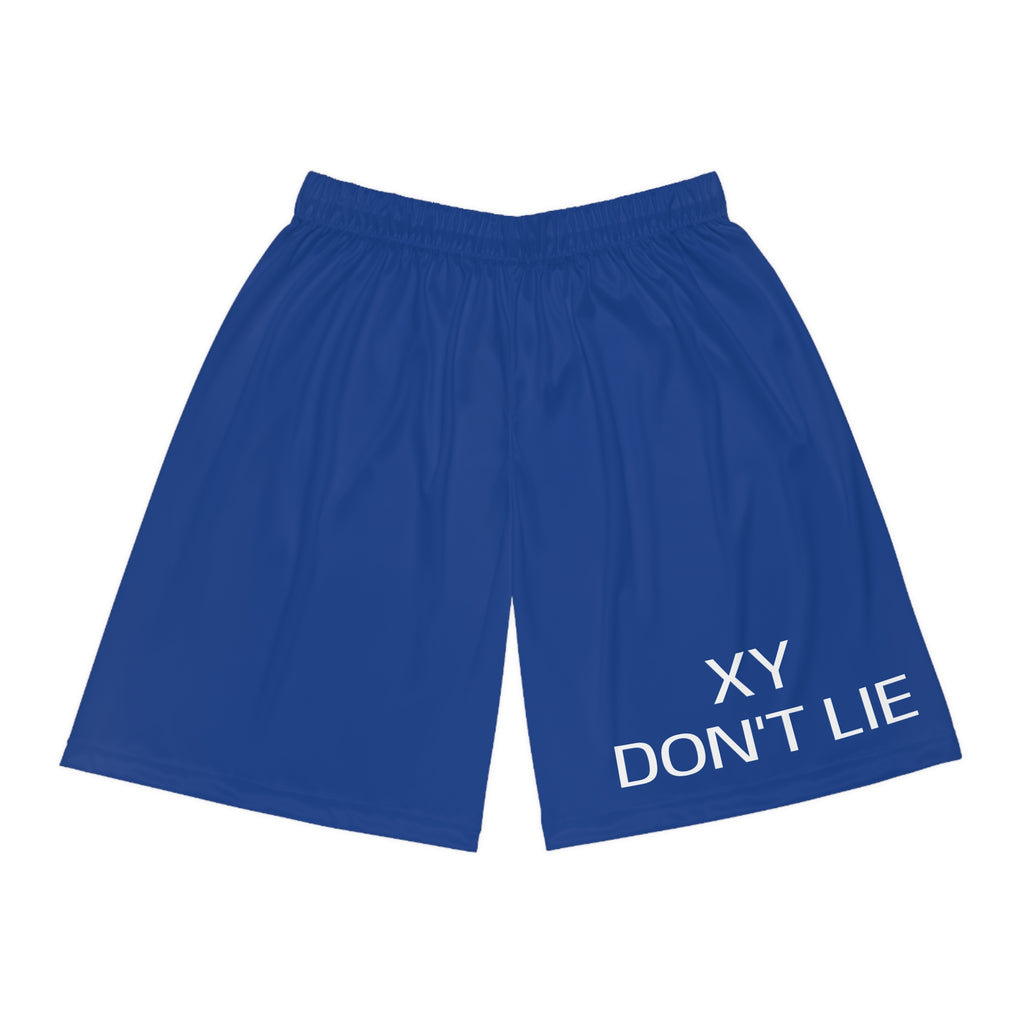 Basketball Shorts — 'XY Don't Lie' Athletic Mesh Shorts