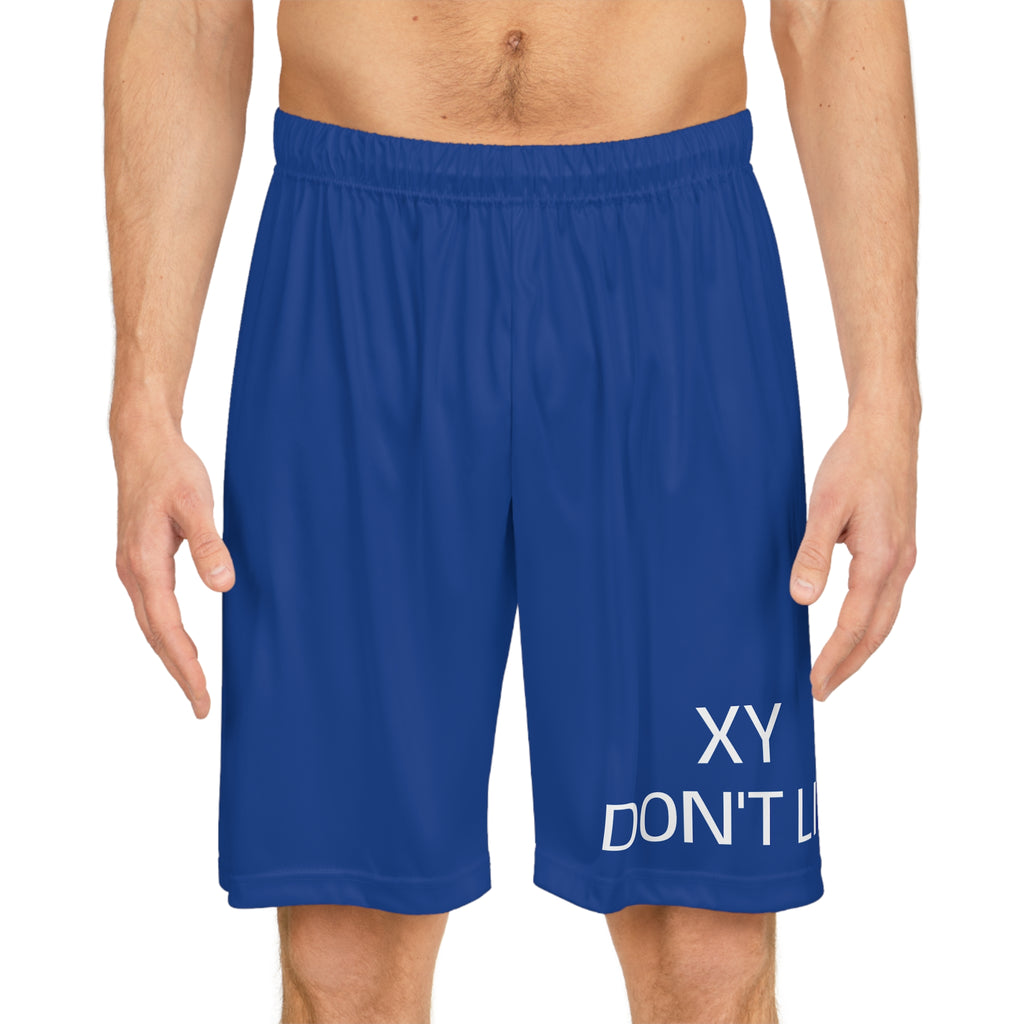 Basketball Shorts — 'XY Don't Lie' Athletic Mesh Shorts